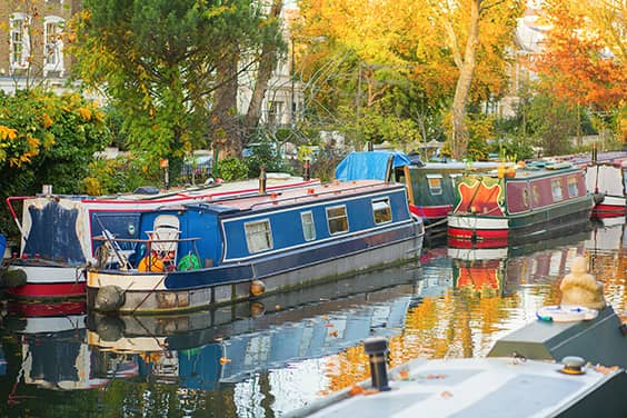 Image of London Canal Boat