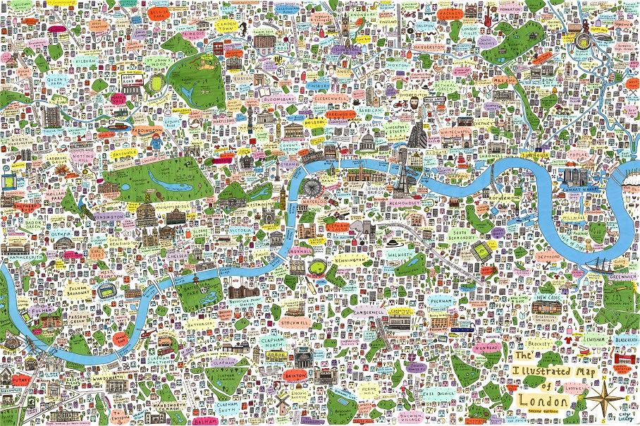 London Towns Map