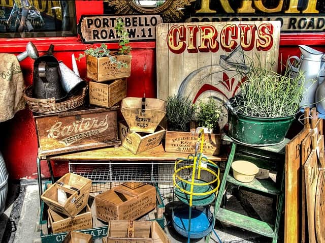 Discover London’s Portobello Market in Notting Hill