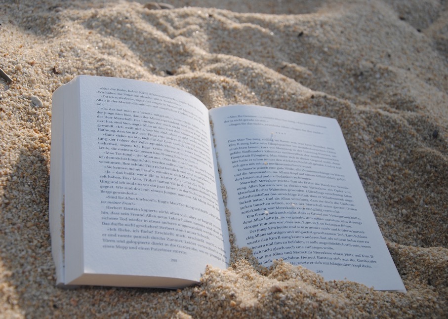 book sand beach travel