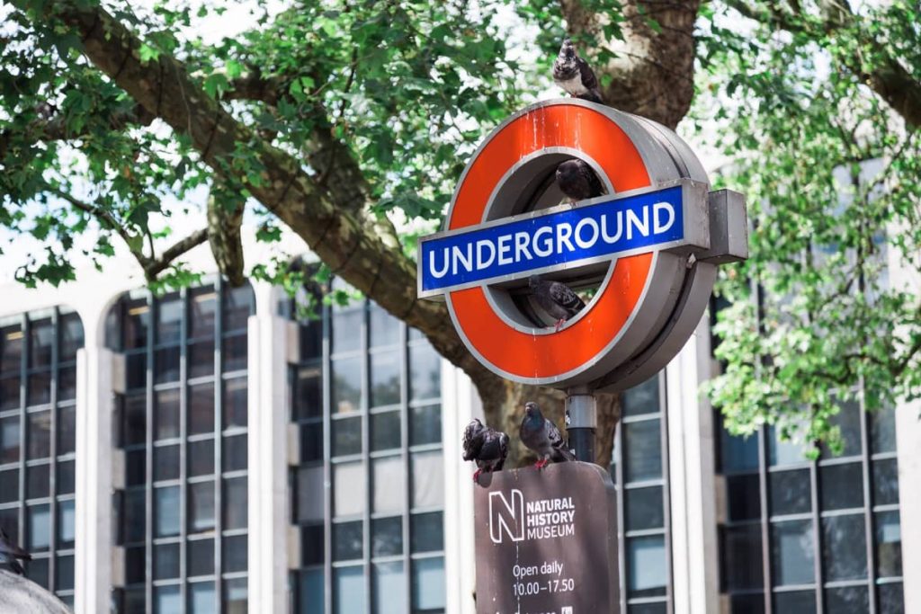 London Underground Station Sign