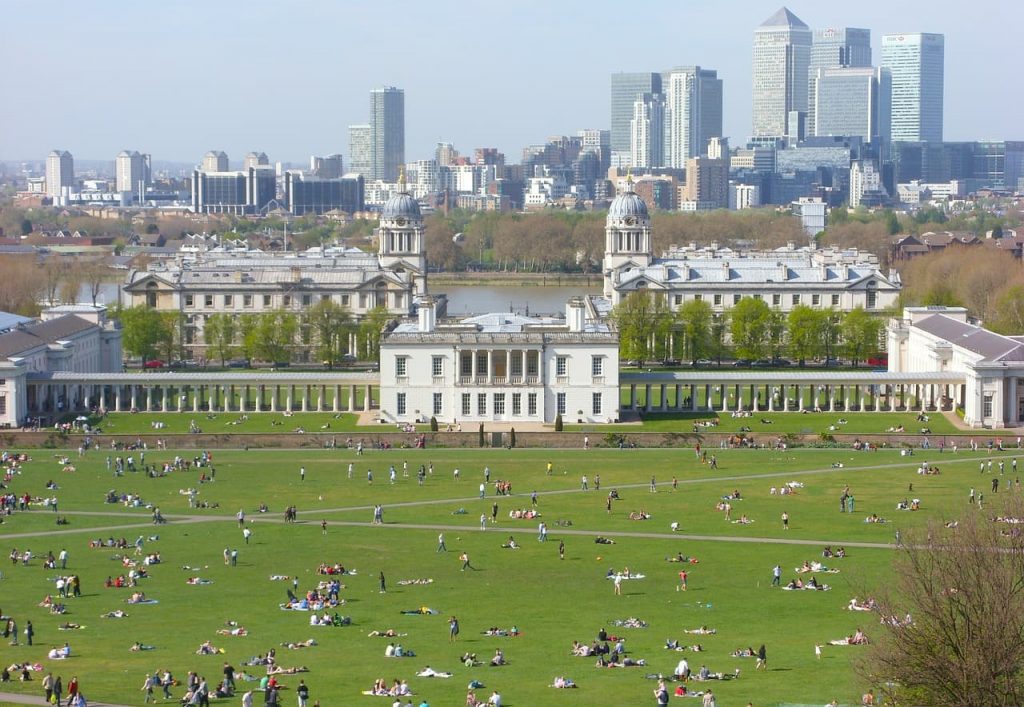 greenwich park in London