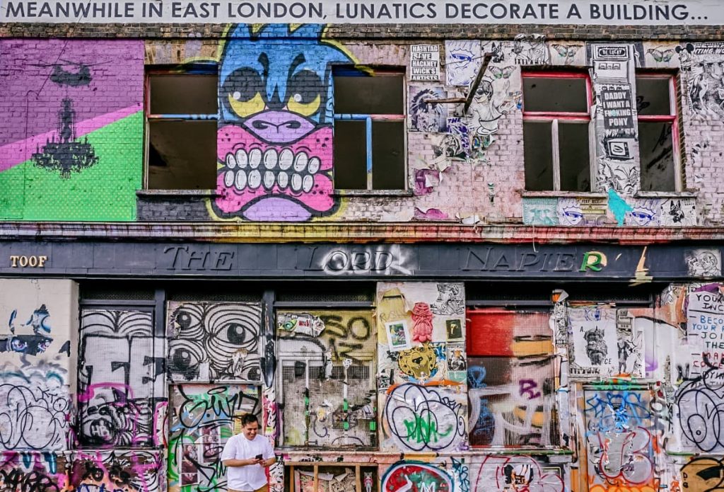 street art in hackney london