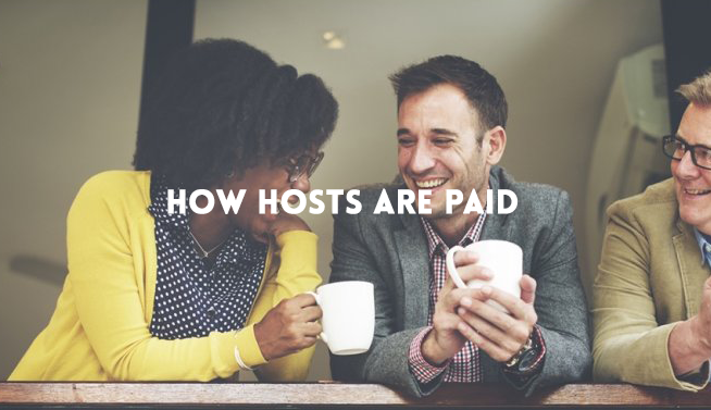 homestay how hosts are paid