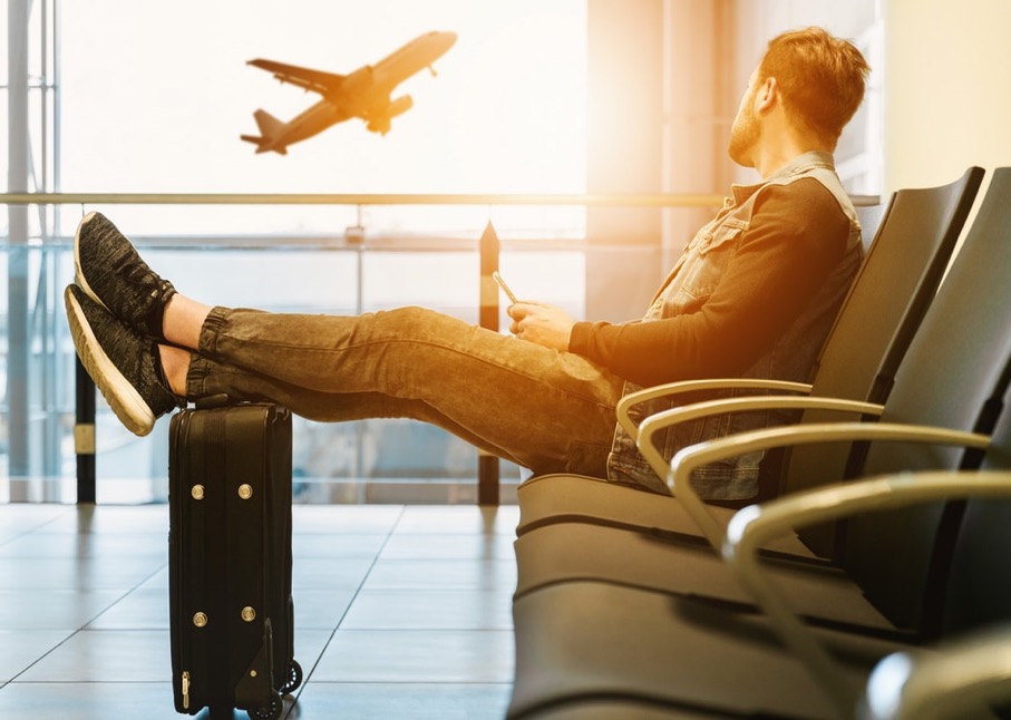 Plane Man luggage, Studying Abroad