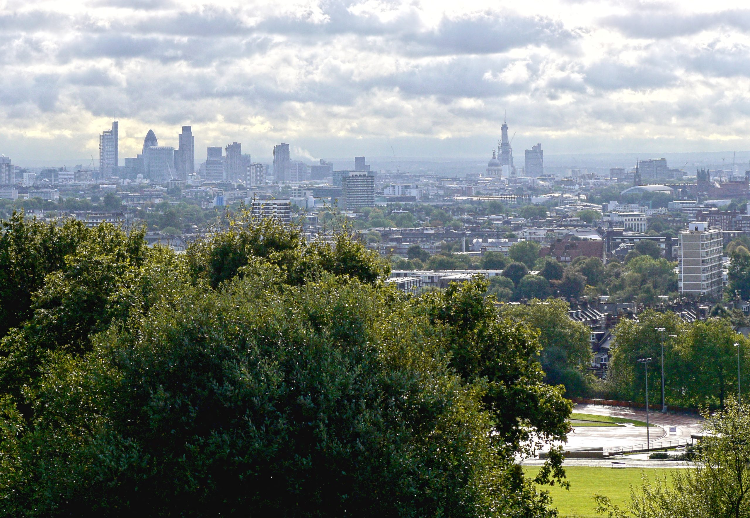 kentish town parliament hill view